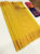 New Design High Fancy Kanjivaram Silk Saree Mix Lemon Yellow Color w/ Blouse
