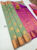 High Fancy Kanjivaram Silk Saree Mix Light Green Color w/ Blouse