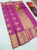 High Fancy Kanjivaram Silk Saree Mix Magenta Color w/ Blouse