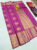 High Fancy Kanjivaram Silk Saree Mix Magenta Color w/ Blouse