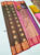 High Fancy Kanjivaram Silk Saree Mix Mango Leaf Color w/ Blouse