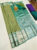 High Fancy Kanjivaram Silk Saree Mix Olive Green Color w/ Blouse