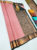 High Fancy Kanjivaram Silk Saree Mix Peach Color w/ Blouse