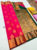 High Fancy Kanjivaram Silk Saree Mix Pink Color w/ Blouse