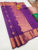 High Fancy Kanjivaram Silk Saree Mix Purple Color w/ Blouse