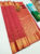 High Fancy Kanjivaram Silk Saree Mix Red Color w/ Blouse
