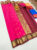 High Fancy Kanjivaram Silk Saree Mix Rose Color w/ Blouse