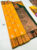 High Fancy Kanjivaram Silk Saree Mix Yellow Color w/ Blouse