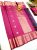 High Fancy Kanjivaram Silk Saree Mix Pure Pink Color w/ Blouse