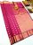 High Fancy Kanjivaram Silk Saree Mix Copper Rose Color