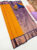 High Fancy Kanjivaram Silk Saree Mix Yellow Color w/ Blouse