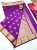 Latest High Fancy Kanjivaram Silk Saree Mix Violet Color w/ Blouse