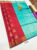 K.M.D Soft 75% Pure Silk Saree Apple Red Color w/ Blouse