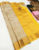 Trendy Design K.M.D Soft 75% Pure Silk Saree Cream Color w/ Blouse