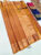 Latest Design K.M.D Soft 75% Pure Silk Saree Honey Color w/ Blouse