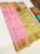 K.M.D Soft 75% Pure Silk Saree Mango Lotus Color w/ Blouse