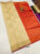 K.M.D Soft 75% Pure Silk Saree Off White Color w/ Blouse