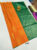 K.M.D Soft 75% Pure Silk Saree Orange Color w/ Blouse