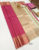 K.M.D Soft 75% Pure Silk Saree Pink Color w/ Blouse