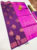 K.M.D Soft 75% Pure Silk Saree Purple Color w/ Blouse