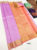 Latest Design K.M.D Soft 75% Pure Silk Saree Violet Color w/ Blouse