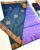 K.M.D Soft 75% Pure Silk Saree Copper Blue Color w/ Blouse