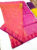 K.M.D Soft 75% Pure Silk Saree Double Shade Color w/ Blouse