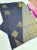 New Box Design K.M.D Soft 75% Pure Silk Saree Grey Color w/ Blouse