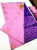 New Design K.M.D Soft 75% Pure Silk Saree Lotus Color w/ Blouse