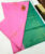 K.M.D Soft 75% Pure Silk Saree Lotus Color w/ Blouse