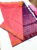 New Design K.M.D Soft 75% Pure Silk Saree Peach Color w/ Blouse