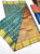 K.M.D Soft 75% Pure Silk Saree Copper Blue Color w/ Blouse