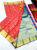 Trendy Design K.M.D Soft 75% Pure Silk Saree Orange Color w/ Blouse