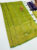 New Trendy Design Kanjivaram Semi Silk Saree Green Color w/ Blouse