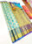 Latest Design Kanchi Semi Silk Saree Off White Color w/ Blouse