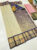 Different Design Kanchi Semi Silk Saree Off White Color w/ Blouse