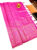 Kanjivaram Semi Silk Saree Rose Color w/ Blouse