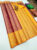 Kanchi Semi Silk Saree Apple Red Color w/ Blouse