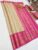 Unique Design Kanchi Semi Silk Saree Cream Color w/ Blouse