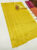 Kanjivaram Semi Silk Saree Lemon Green Color w/ Blouse