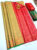 Copper Zari work Kanjivaram Semi Silk Saree Light Green Color