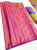Kanjivaram Semi Silk Saree Magenta Color w/ Blouse