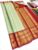 Trendy Design Kanchi Semi Silk Saree Pista Green Color w/ Blouse