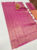 Unique Design Kanjivaram Semi Silk Saree Rose Color w/ Blouse