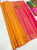 Kanjivaram Semi Silk Saree Yellow Color w/ Blouse