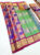 Deer Design Kanjivaram Semi Silk Silver and Purple Color w/ Blouse