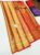 Trendy Design Kanjivaram Pure Wedding Silk Saree Gold Color w/ Blouse