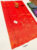 Unique Design Kanjivaram Pure Wedding Silk Saree Red Color w/ Blouse