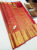Annam Design Kanjivaram Pure Wedding Silk Saree Apple Red Color w/ Blouse