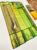 New Design Kanjivaram Pure Wedding Silk Saree Bottle Green Color w/ Blouse